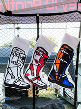 Load image into Gallery viewer, White/Black Motocross Boot Stockings
